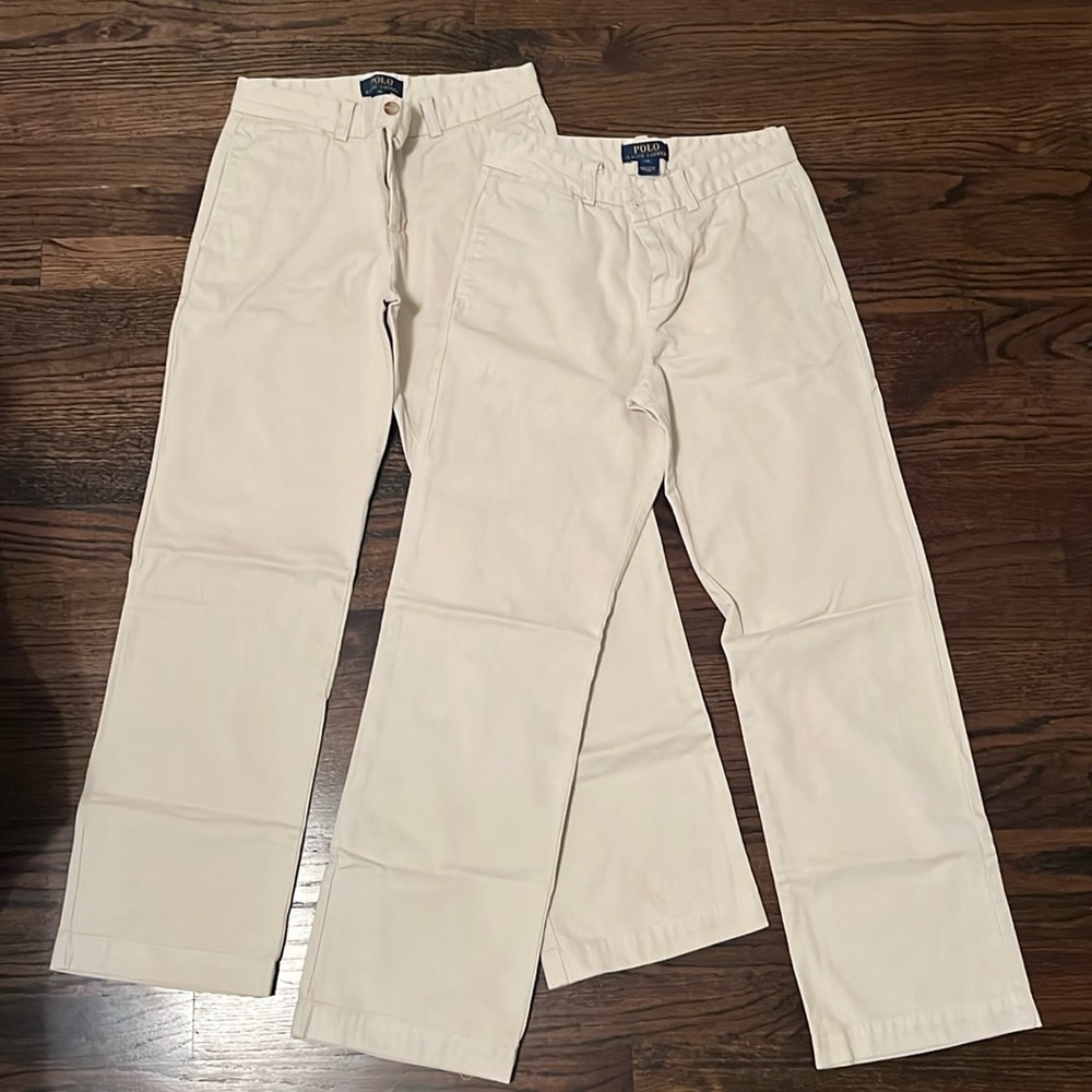 Boys Polo khakis